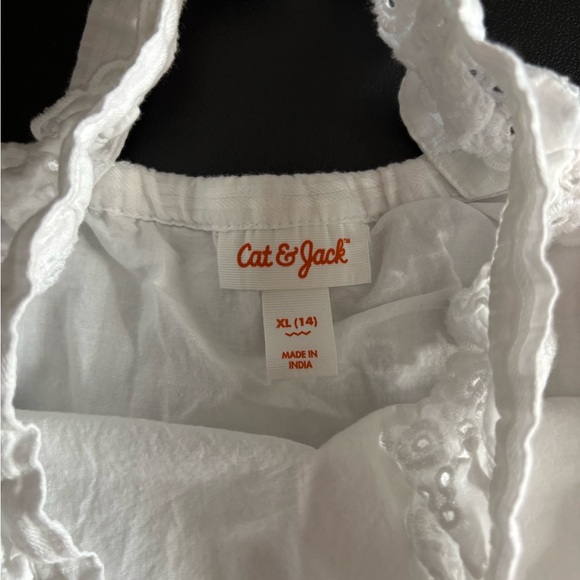 Long White Cat And Jack Girls Sleeveless Dress - Extra Large‎ 14 - Picture 5 of 6